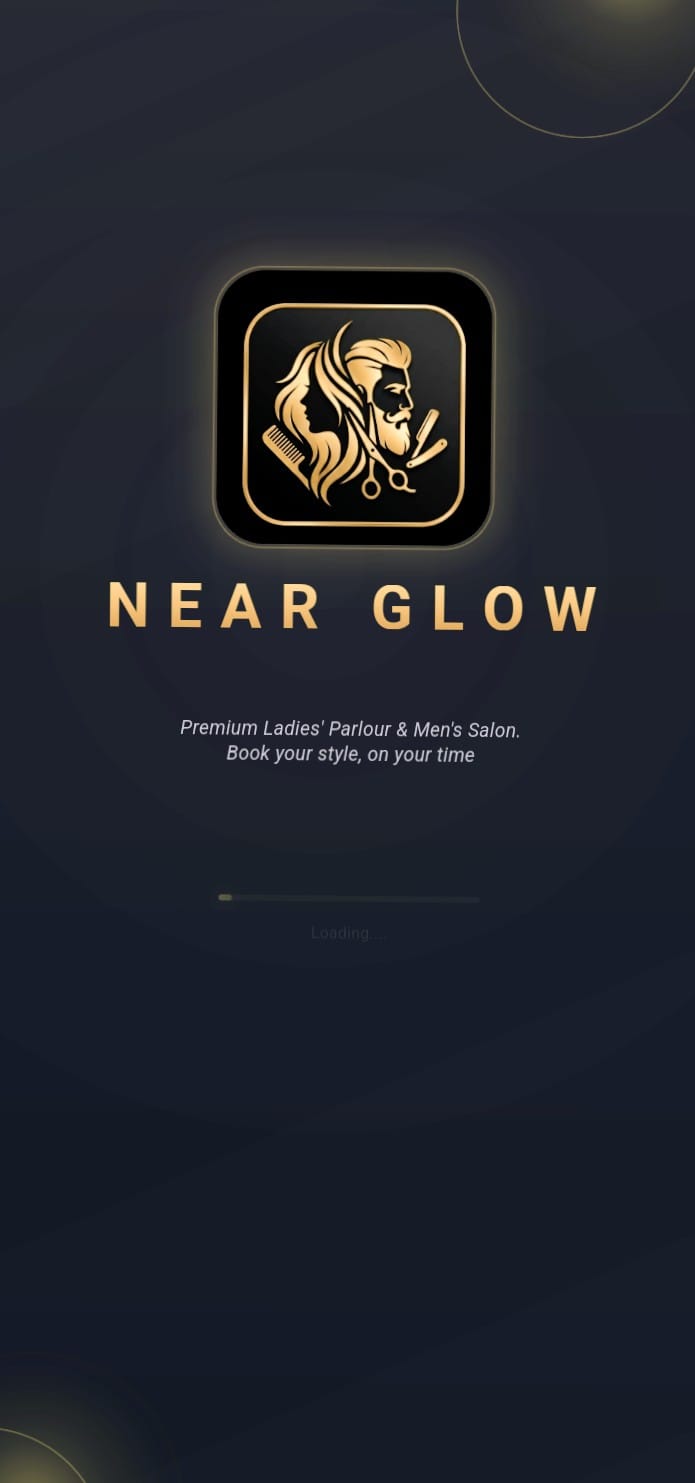 NearGlow splash screen